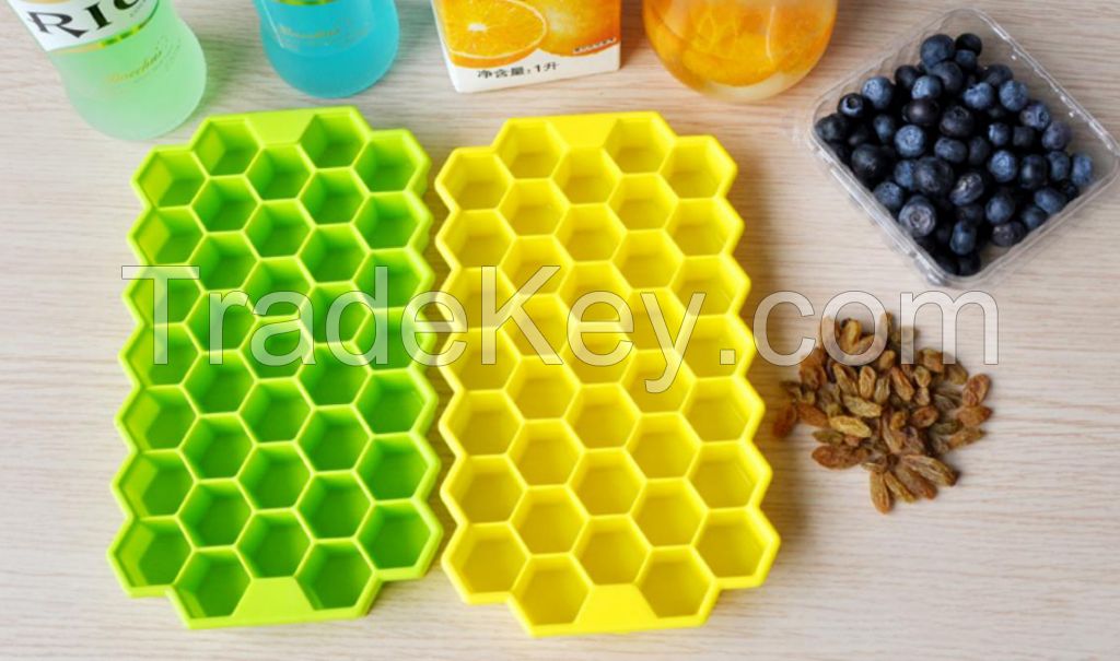 Honeycomb Hexagon Silicone Ice tray