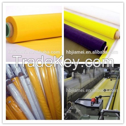 100% polyester monofilament silk screen printing bolting cloth/silkscreen mseh