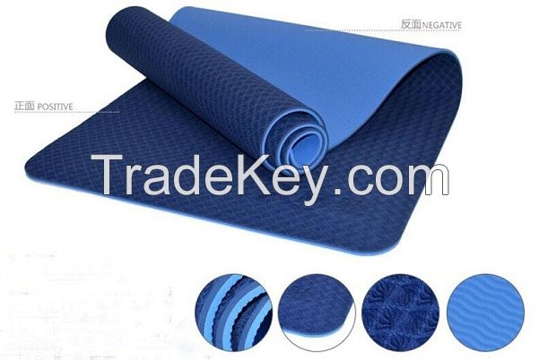 eco-friendly double-layer TPE Yoga Mat