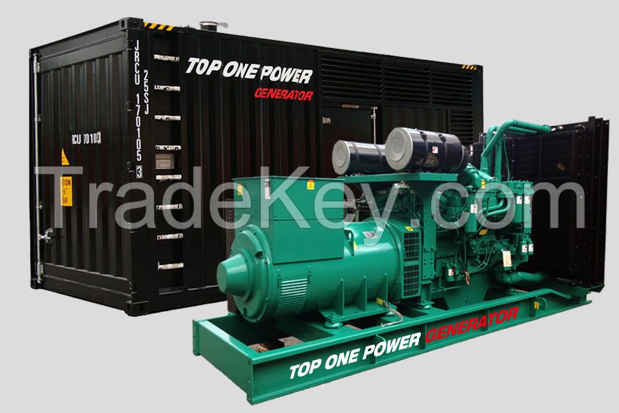 Cummins G-drive Diesel Silent Box Genset 450-2500kVA