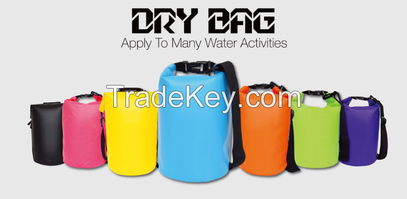 outdoor sports 500D pvc tarpulin dry bag.the best you have ever found 10L