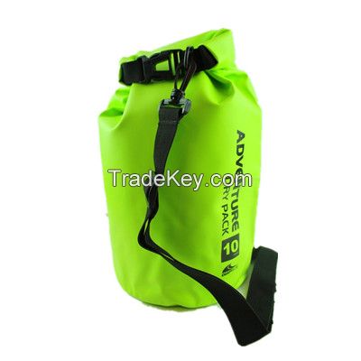 outdoor sports 500D pvc tarpulin dry bag.the best you have ever found 10L