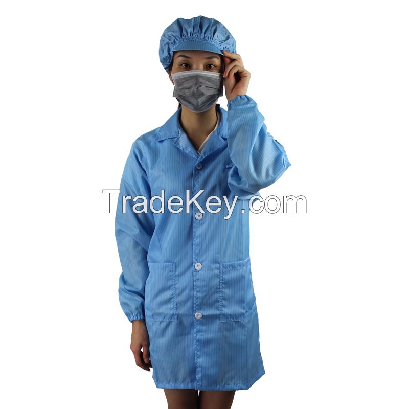 Unisex Anti Static Safety Protective Clothing White Size L