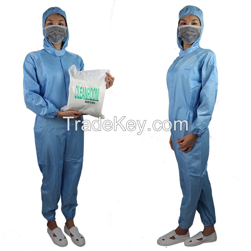 Hign Quality Non Dust Anti Static Clean Coveralls use for Food Factory