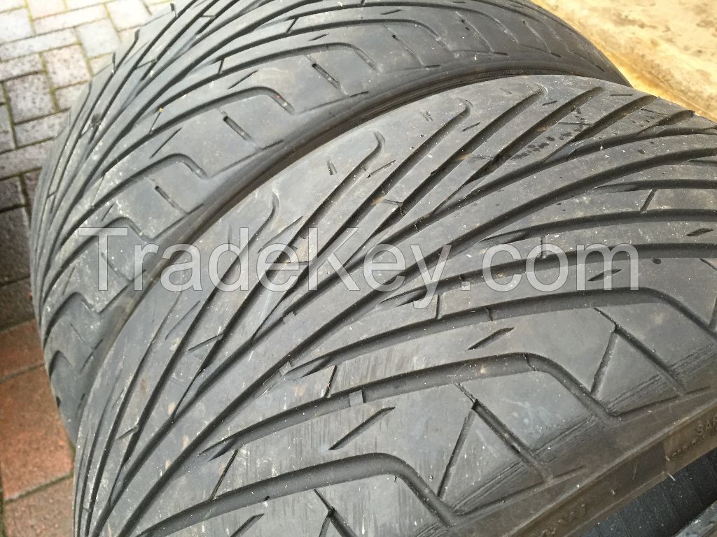 Fairly used tires for auction