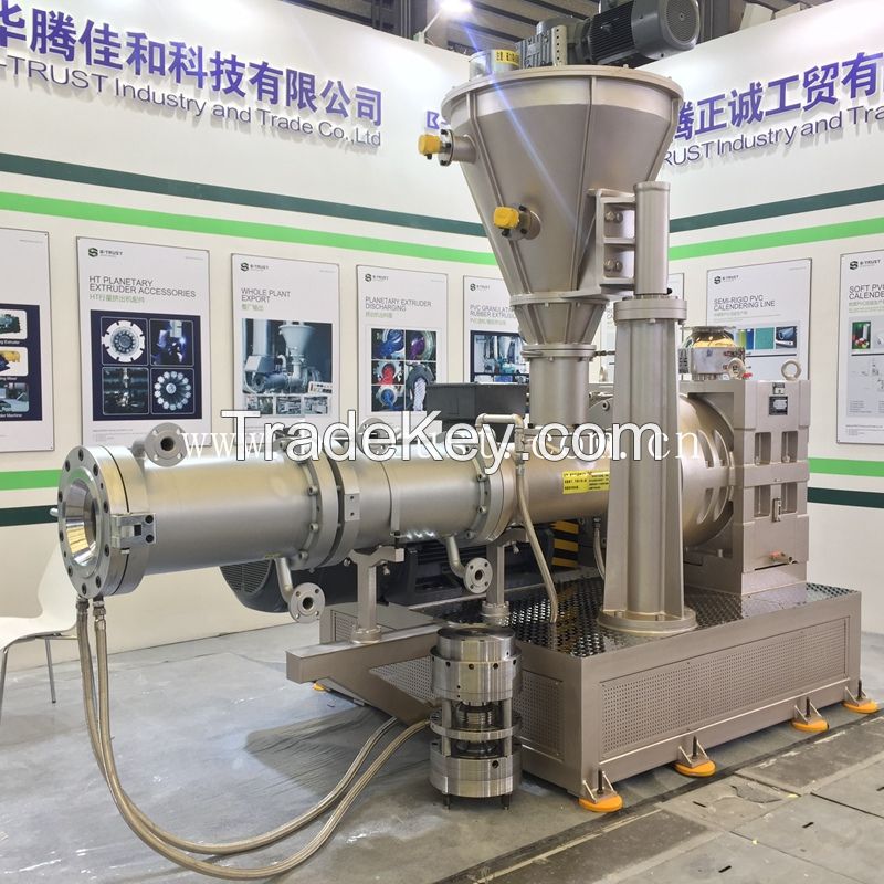 planetary extruder of calendering line for making rigid pvc sheet