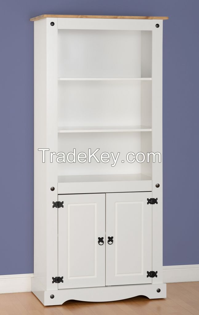 White painted corona wardrobe/cabinet