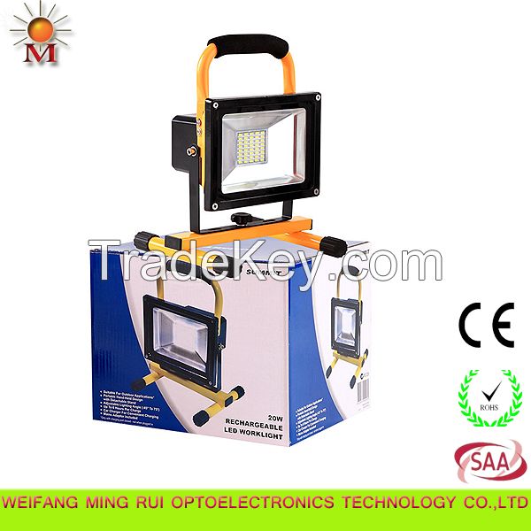 Top Quality Portable Rechargeable 20W LED Work Light