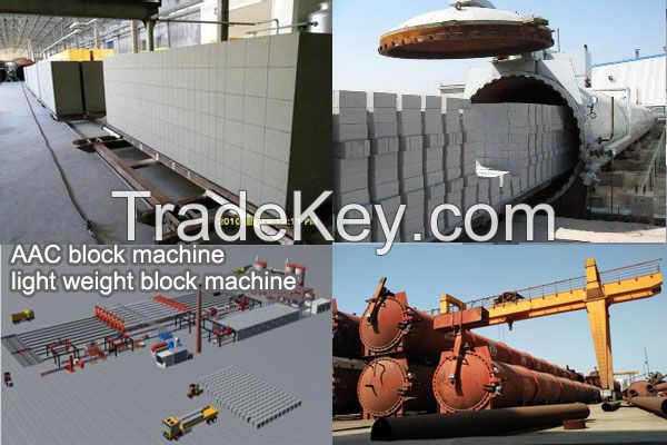 AAC block plant/ production line/ manufacturer from China