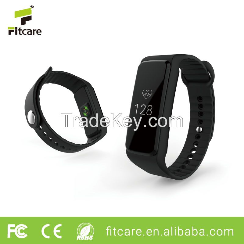 Wristband heart rate monitor fitness tracker calories burned bluetooth watch wristband for fitness healthcare