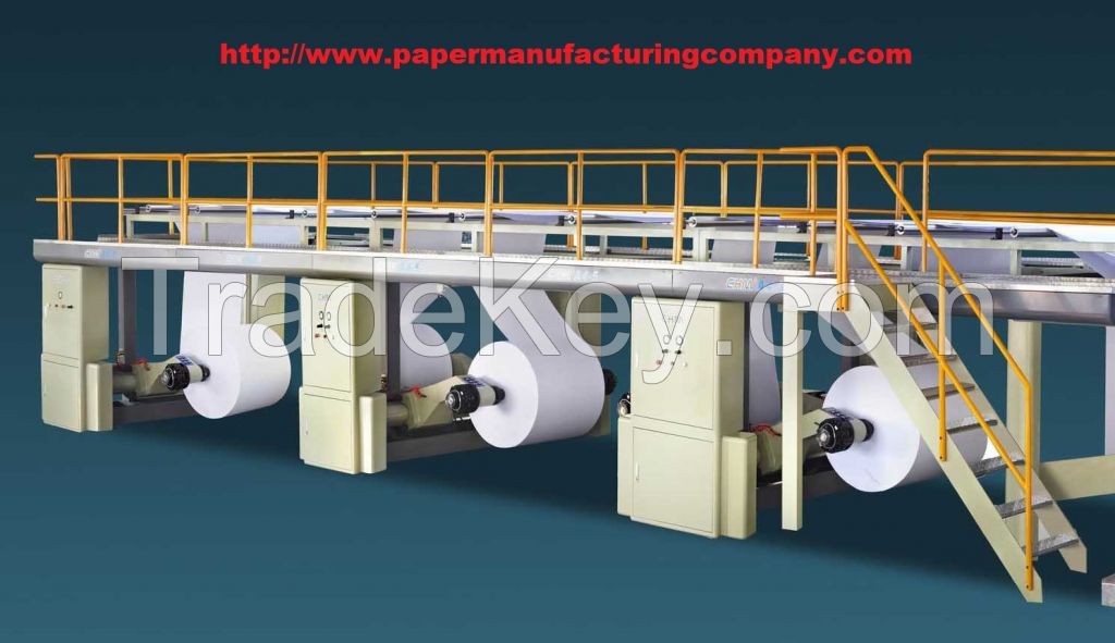 Paper production line