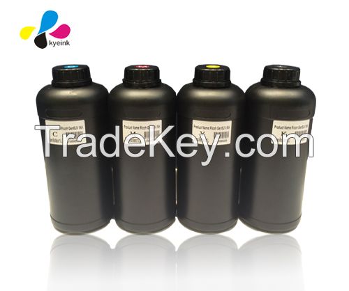 UV led curable ink for glass printing