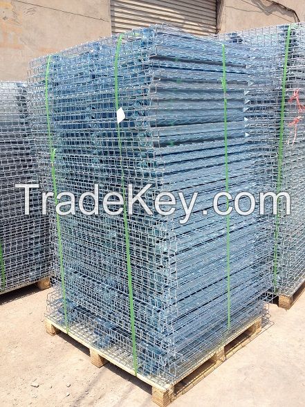 Warehouse Galvanized Cage Stackable Wire Cage Container