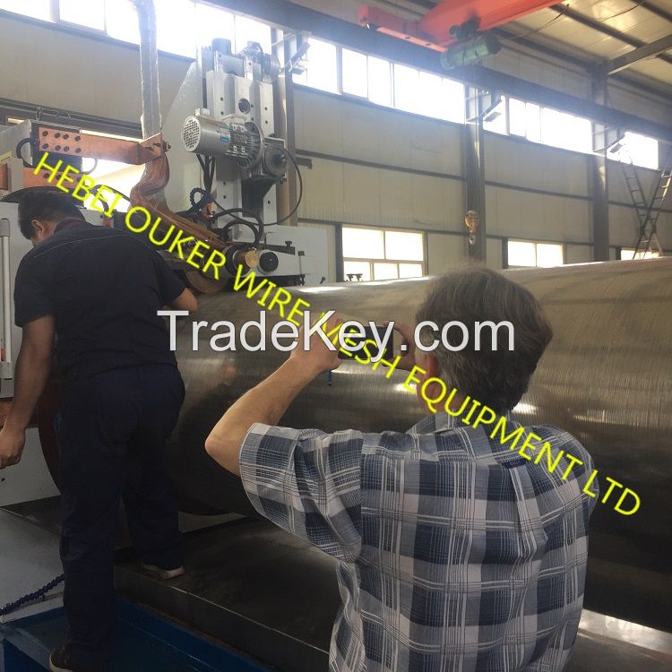 Stainless steel wedge wire johnson screen welding machine