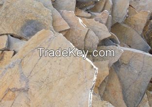 slate stone, natural, gray, dark gray, yellowish pink (Bodrum stone)