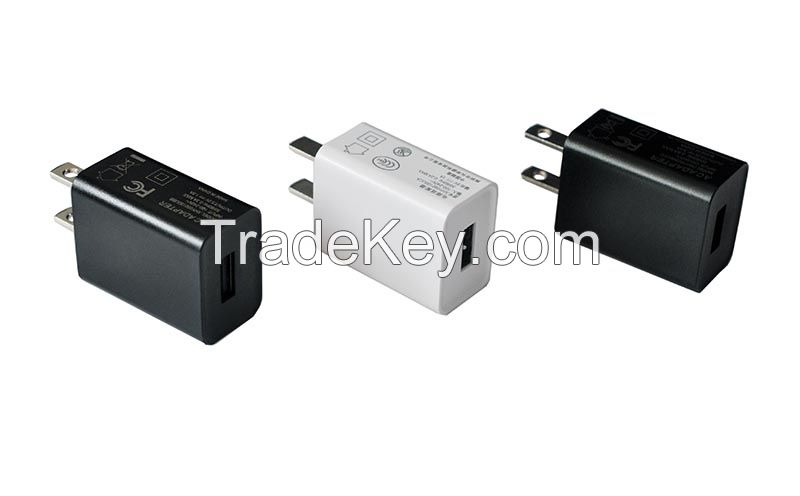 5V 1A  EU plug USB power charger adapter