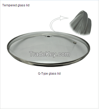 Tempered glass lid