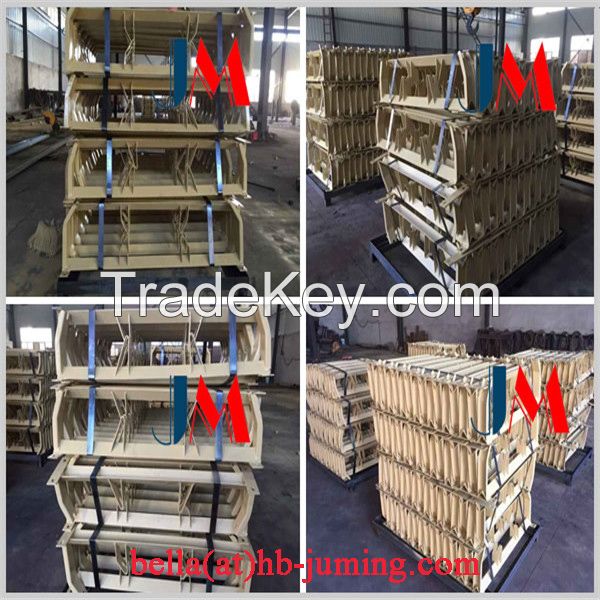 Steel conveyor belt roller carrier idler for mining plant