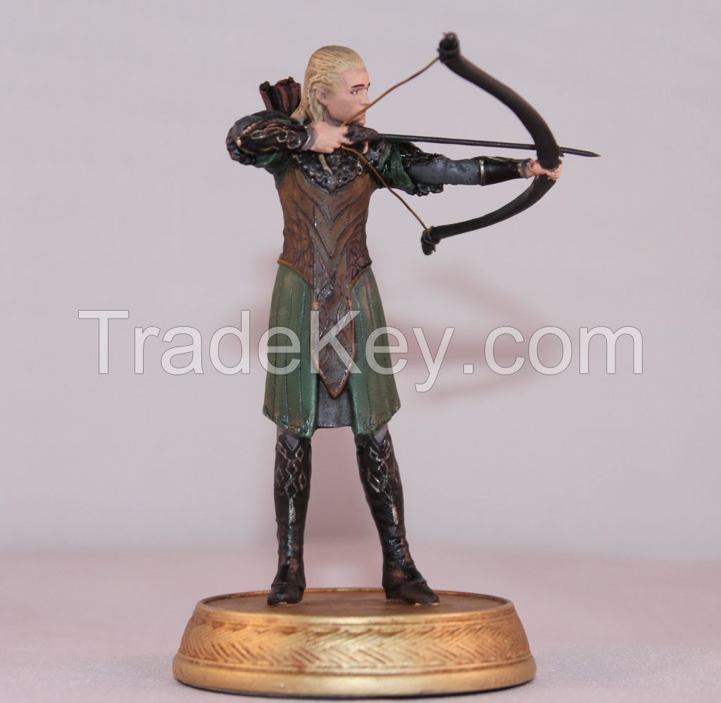 resin action figure THE HOBBIT ( resin 60% and 40% steal powder