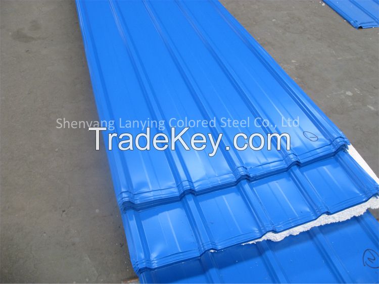 Wholesale low price high quality color coated steel sheets 