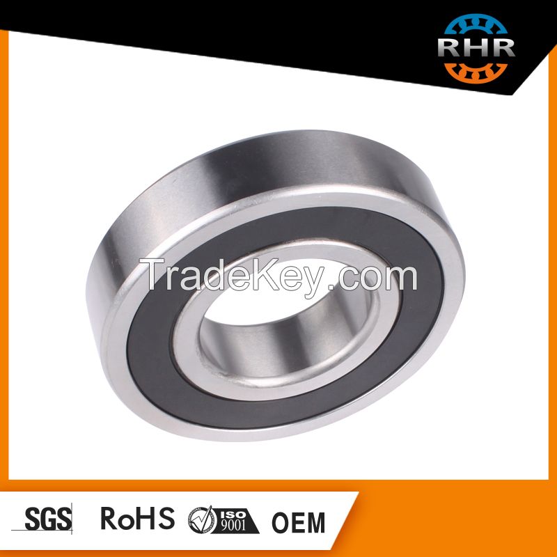 rubber seal bearing 6201-2RS deep groove ball bearing