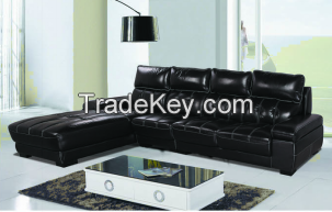 leather sofa