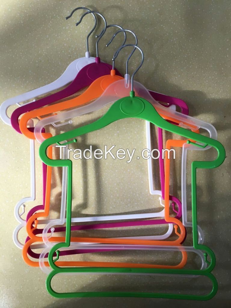 Children's hanger, plastic hanger, 