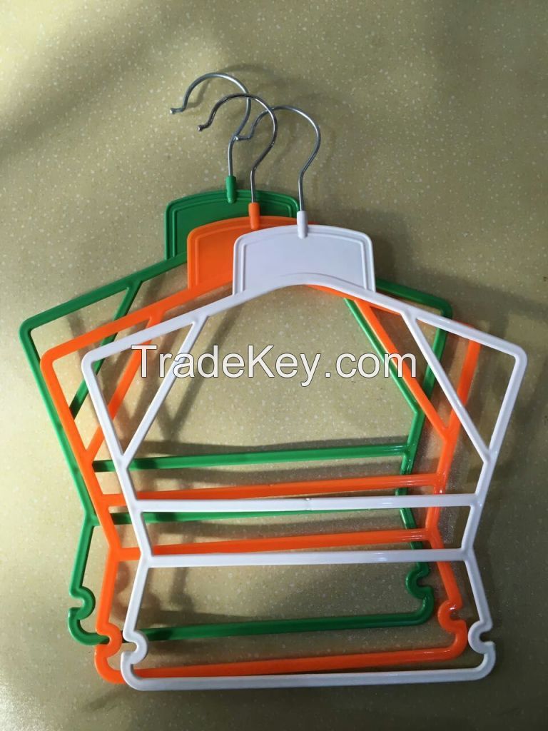 Children's hanger, plastic hanger,
