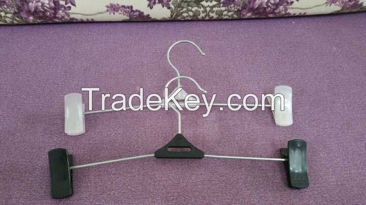 plastic hanger, pants hanger, metal hanger, metal pants hanger