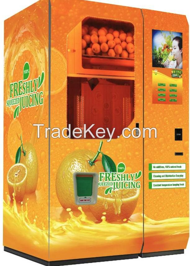 orange juice vending machine in Malaysia