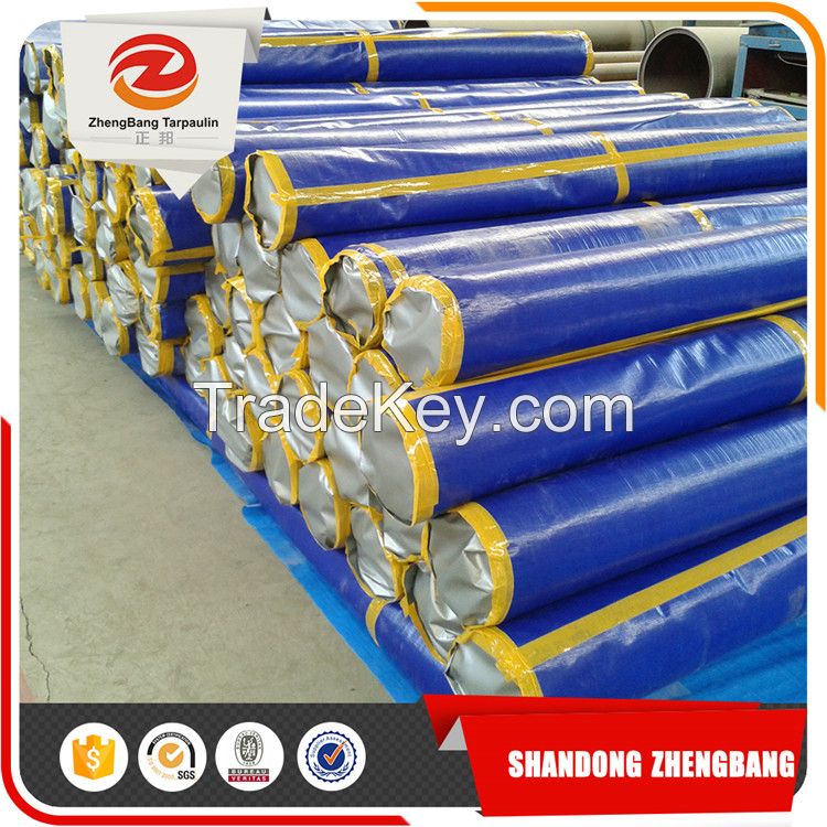 Large Blue PE tarpaulin Roll | Plastic PE tarpaulin in Rolls