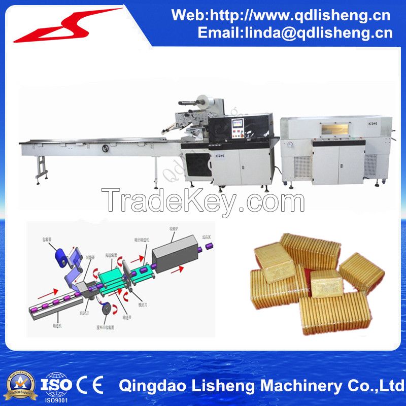 Automatic Reciprocating instant noodle packing machine with SGS Certificate