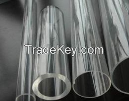 large diameter clear hollow acrylic tube