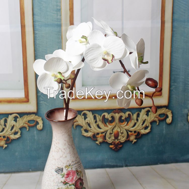 New arrival artificial plant for decor wedding phalaenopsis flower