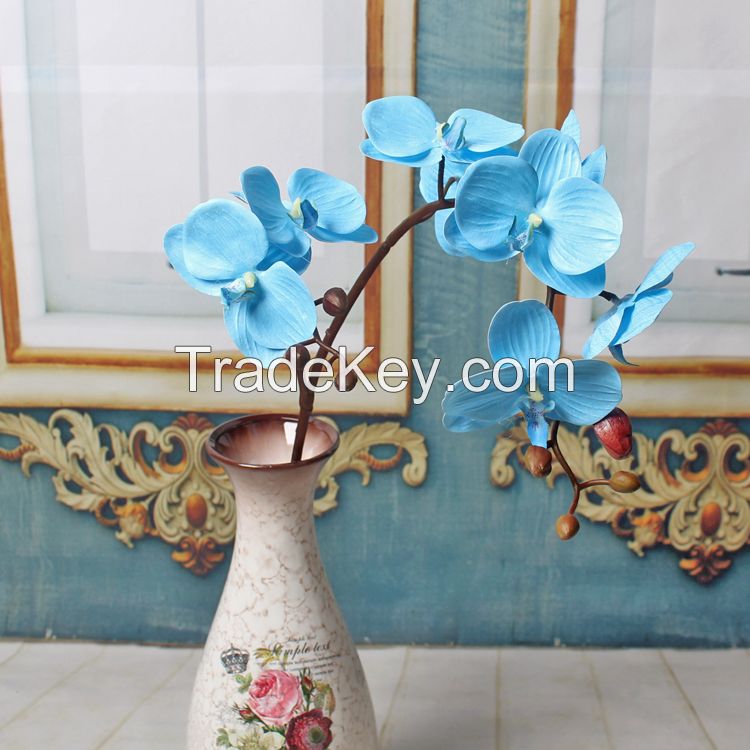 New arrival artificial plant for decor wedding phalaenopsis flower