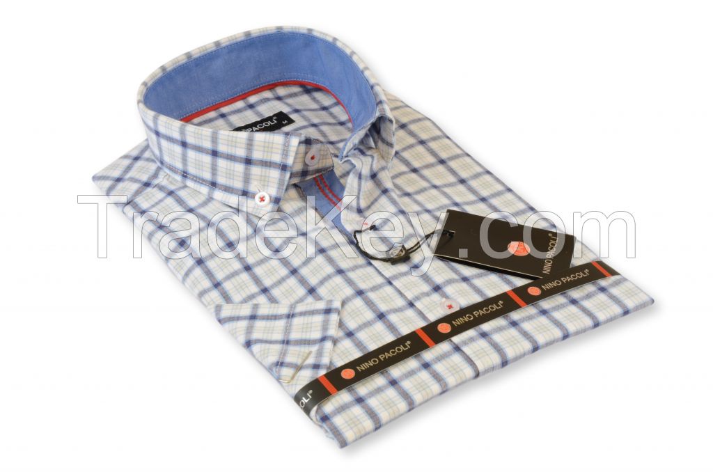 Turkey Men's Shirts - Plaid Stylish Men Shirts - Long Sleeve