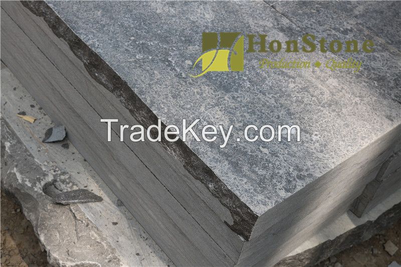 China blue limestone flamed copings