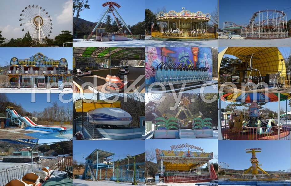 Sell Used Amusement rides (total 16 types)