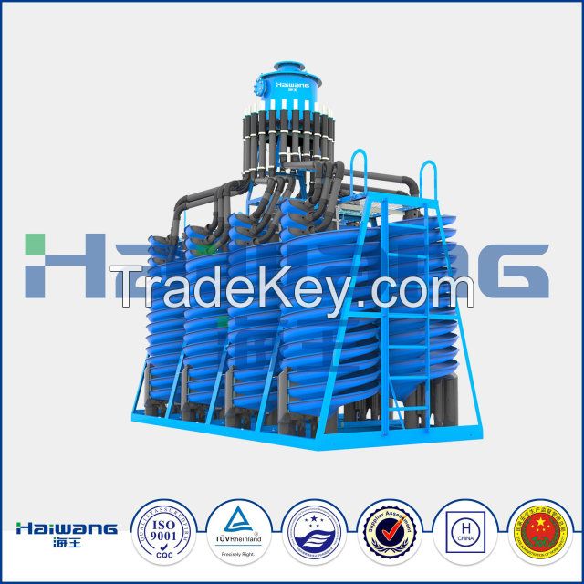 Haiwang Spiral Separator for Coal Slime, Coal Chute