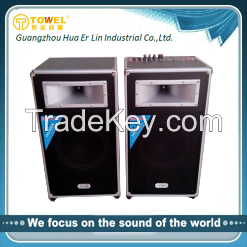 High quality 10 inch home theater 2.0 stage speaker