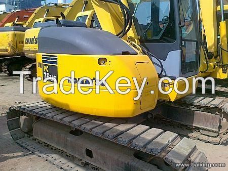 Used excavator