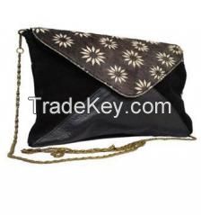 K2F Leather Bag Black Sling Bag