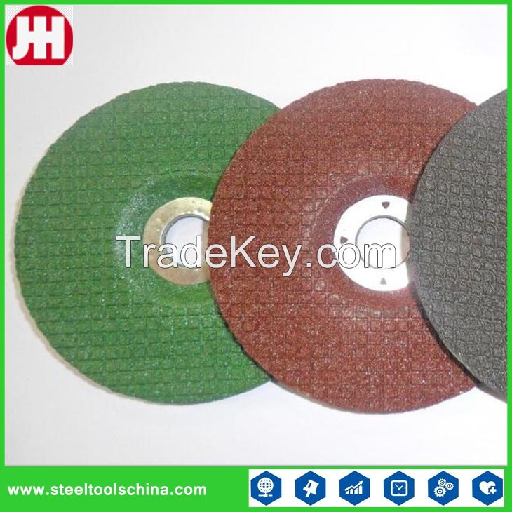 Depress abrasive grinding wheel/disc for metal and stainless steel