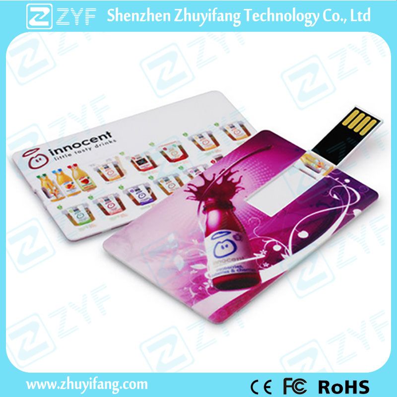 Credit Card USB Flash Drive with Custom Printing