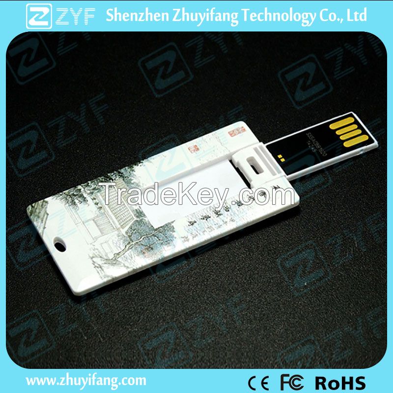 Credit Card USB Flash Drive with Custom Printing