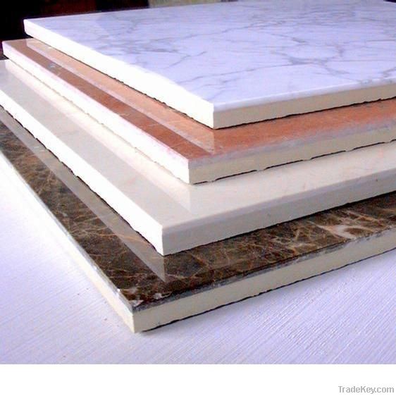 ceramic laminated marble composite panel