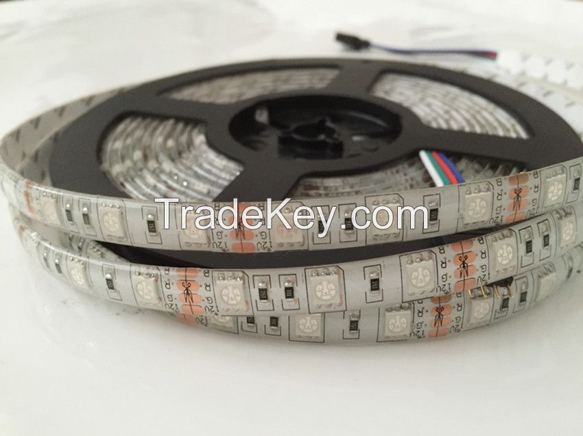 LED Strip Lighting CE, RoHS 60Pcs 120 Pcs SMD3528 SMD5050 Led Strip