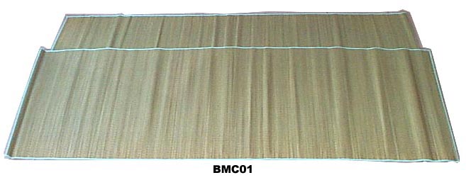 rolling straw beach mat