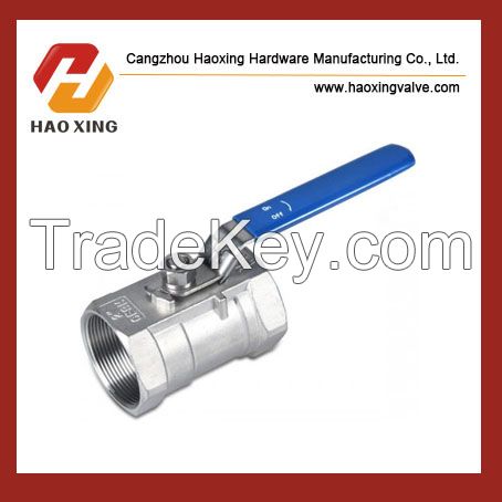 Stainless Steel 1pc Ball Valve