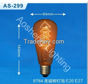 ST64 Antique Lamp ST21 Edison bulb Christmas tree bulb AS-299